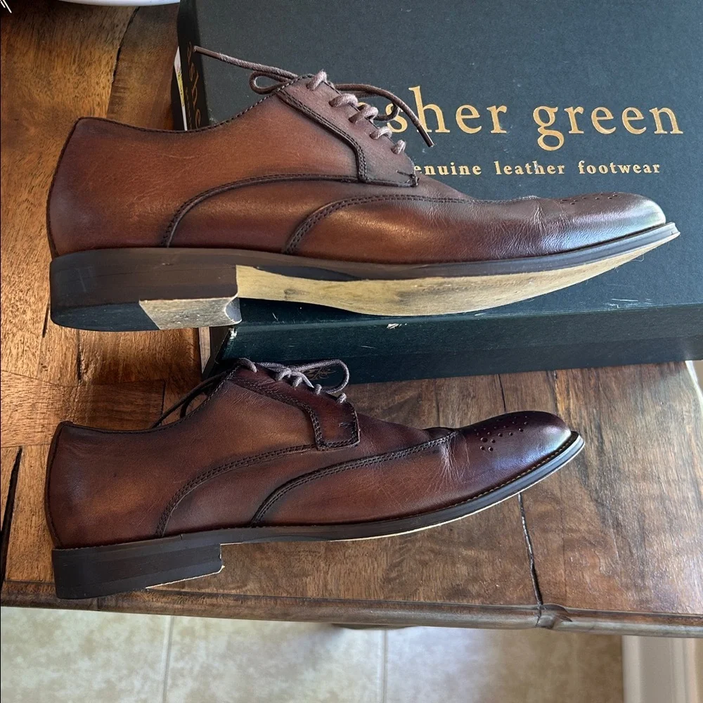 Men’s Wingtip Oxford Dress Shoes - Picture 6 of 13